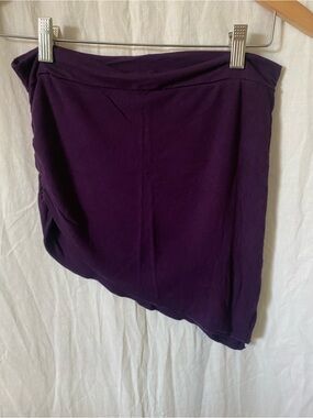 Asymmetrical Bamboo Mini Skirt or Top - Om Grown - Deep Purple - Hippy Chic